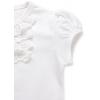 Футболка дитяча Breeze з мереживом (6640-80G-cream) зображення 3