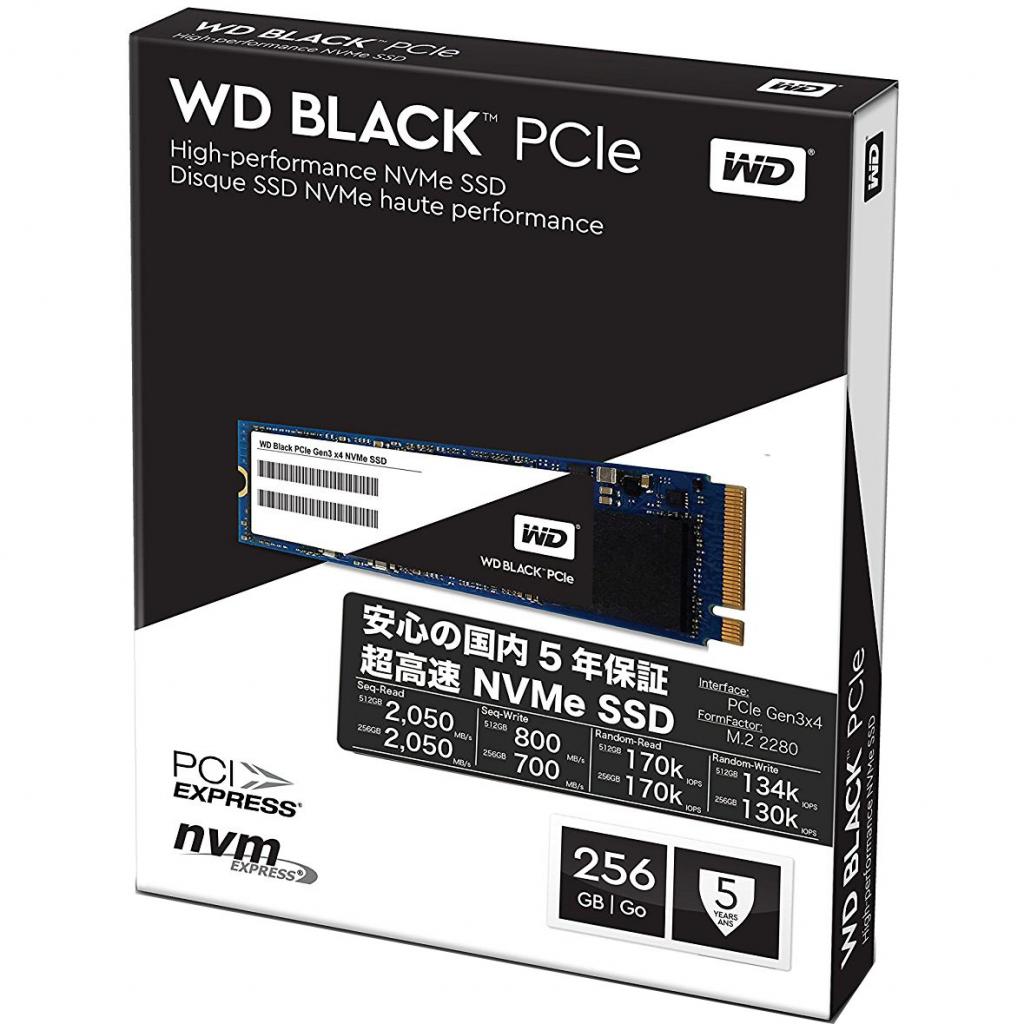 Накопитель SSD M.2 2280 256GB WD (WDS256G1X0C) изображение 3