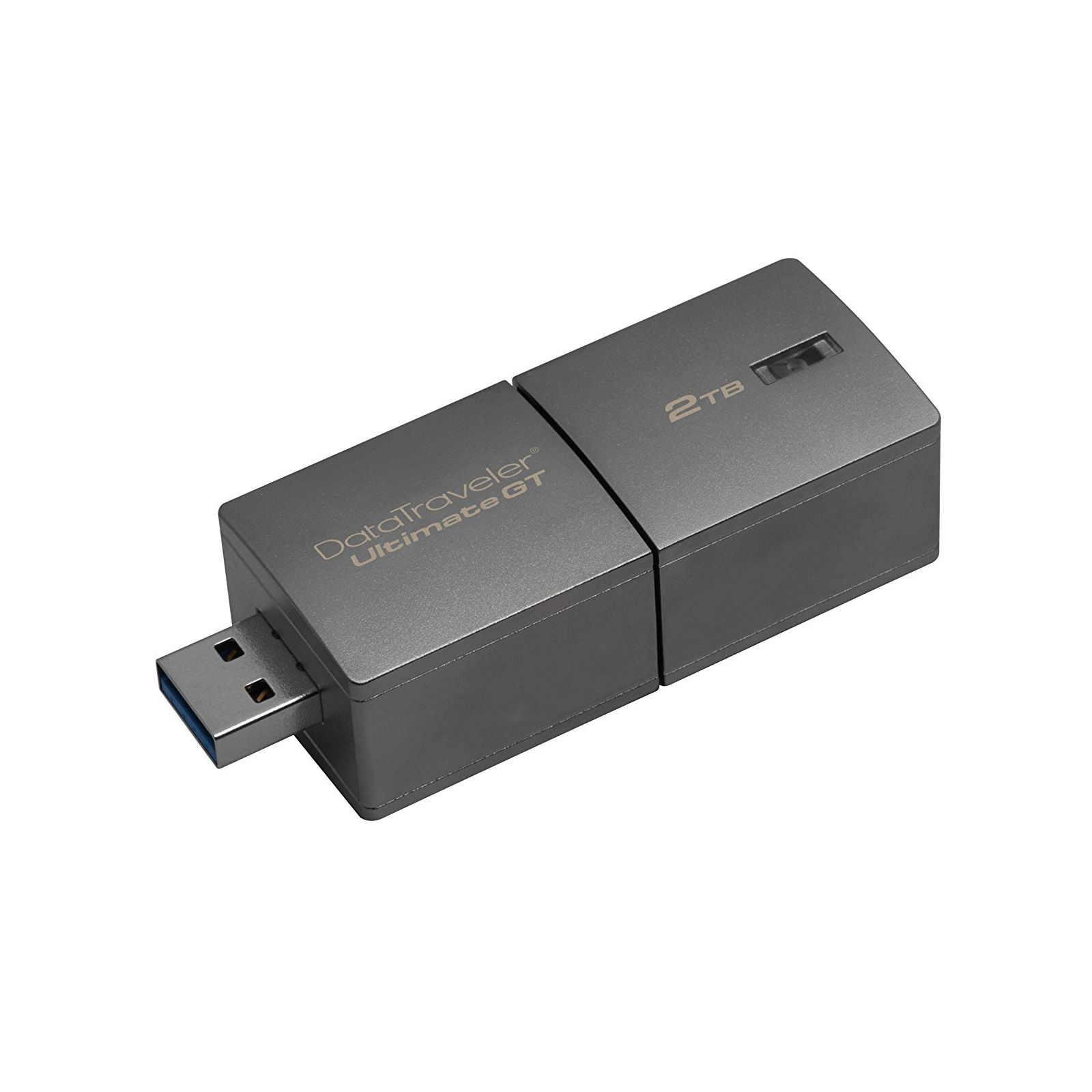 USB флеш накопичувач Kingston 2TB DataTraveler Ultimate GT Metal Silver USB 3.1 (DTUGT/2TB) зображення 6