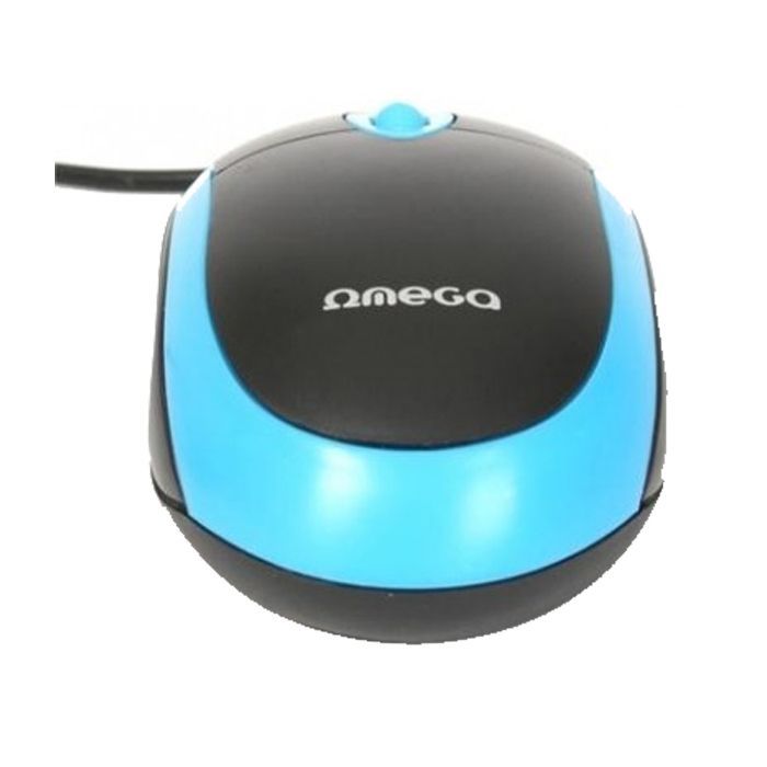 Мышка Omega OM-06V USB Black-Blue (OM06VB) изображение 3