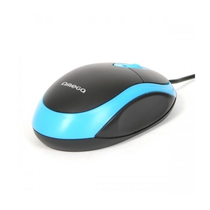 Мышка Omega OM-06V USB Black-Blue (OM06VB) изображение 4