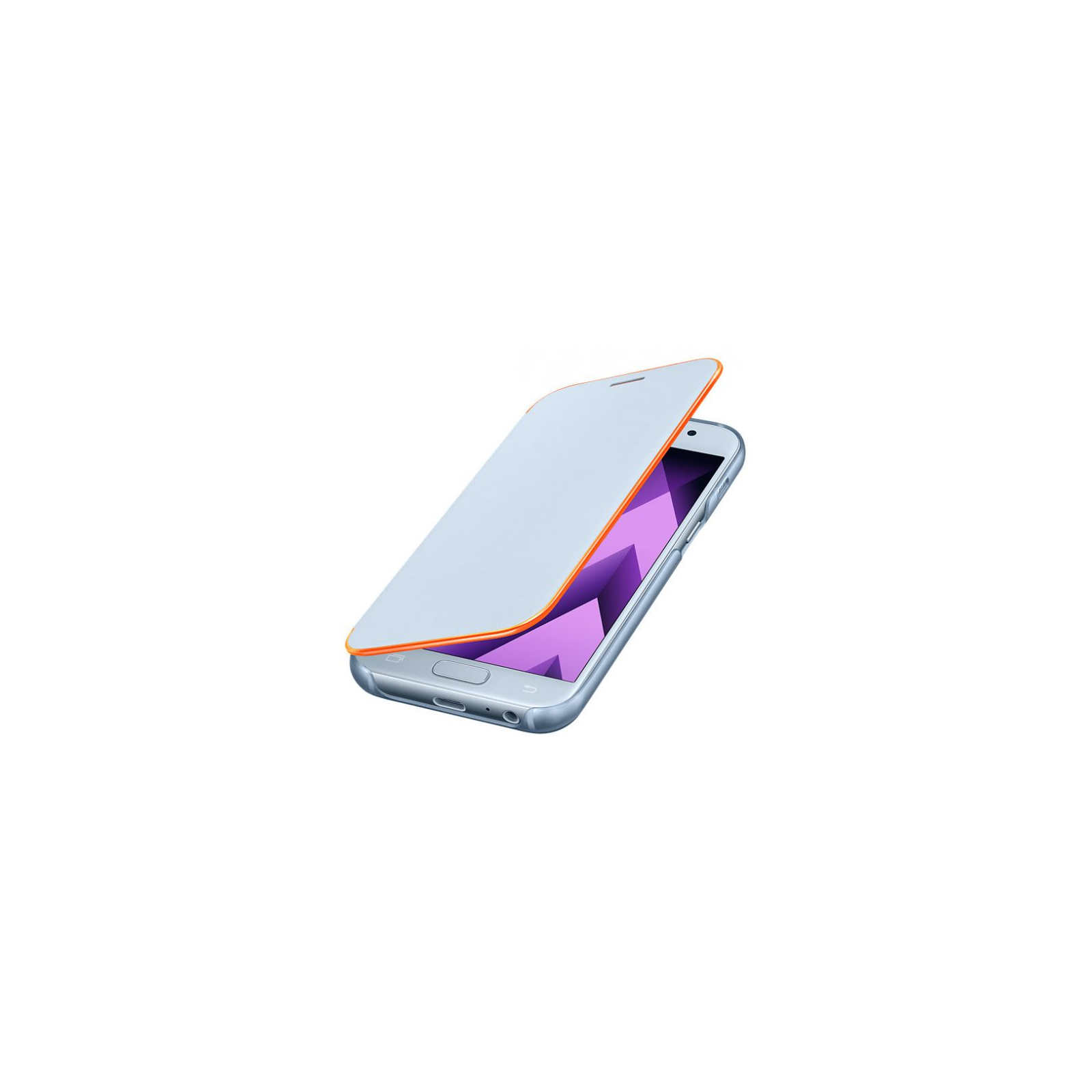 Чохол до мобільного телефона Samsung для A320 - Neon Flip Cover (Blue) (EF-FA320PLEGRU) зображення 3