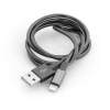 Дата кабель USB 2.0 AM to Lightning 1.0m grey Verbatim (48860) зображення 3