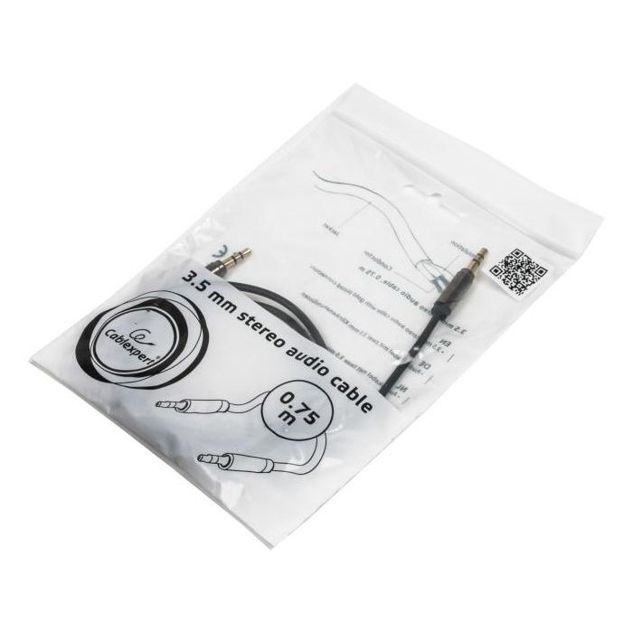 Кабель мультимедийный Jack 3.5mm male/Jack 3.5mm male 1.0m Cablexpert (CCAP-444-1M) изображение 4