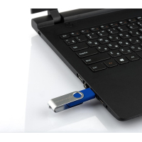 USB флеш накопитель eXceleram 8GB P1 Series Silver/Blue USB 2.0 (EXP1U2SIBL08) изображение 7