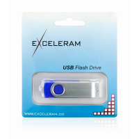 USB флеш накопитель eXceleram 8GB P1 Series Silver/Blue USB 2.0 (EXP1U2SIBL08) изображение 8