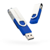 USB флеш накопитель eXceleram 8GB P1 Series Silver/Blue USB 2.0 (EXP1U2SIBL08)
