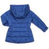 Куртка дитяча Snowimage подовжена з капюшоном і квіточками (SICY-G107-110G-blue) зображення 2