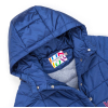 Куртка Snowimage подовжена з капюшоном і квіточками (SICY-G107-110G-blue) зображення 3
