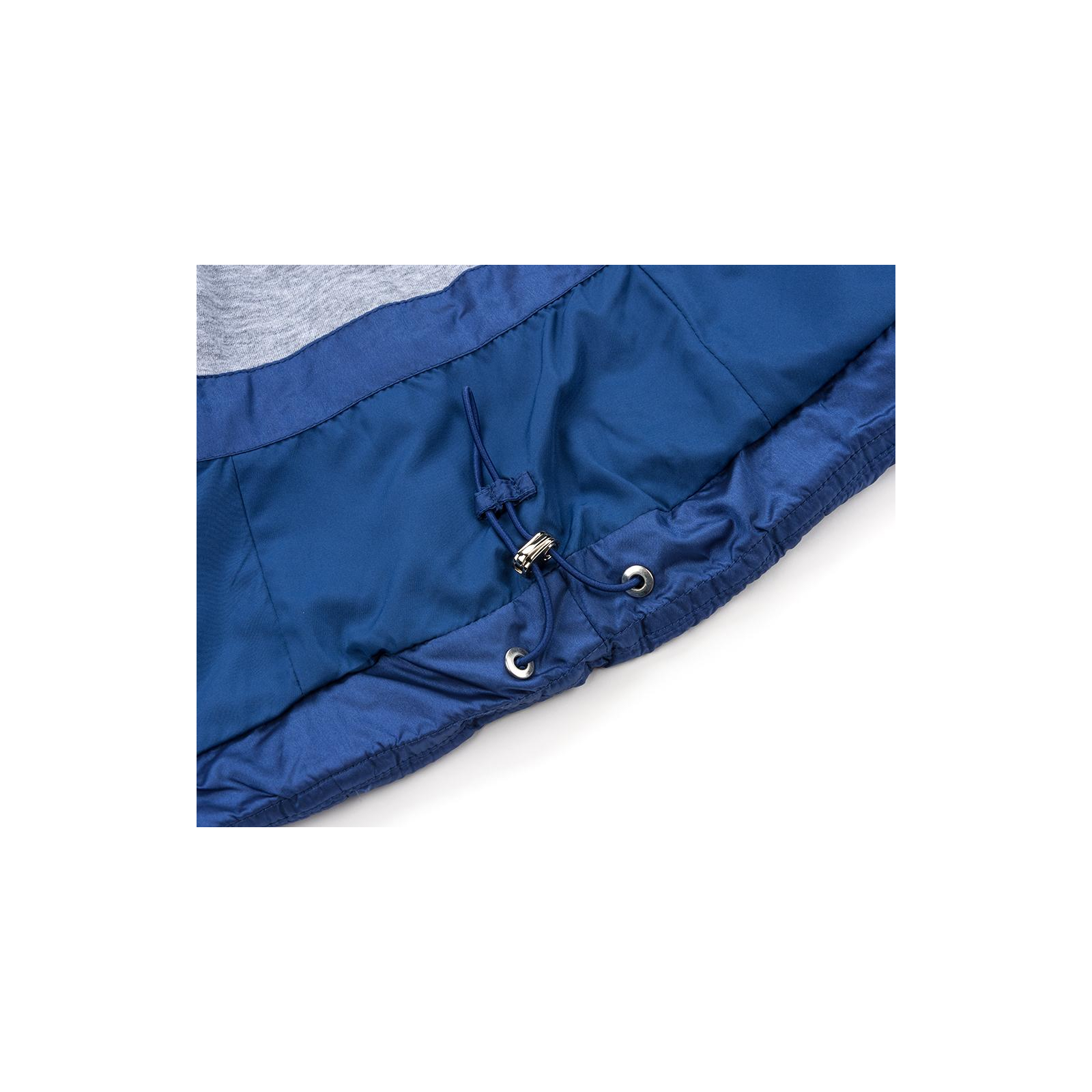 Куртка Snowimage удлиненная с капюшоном и цветочками (SICY-G107-128G-blue) изображение 8