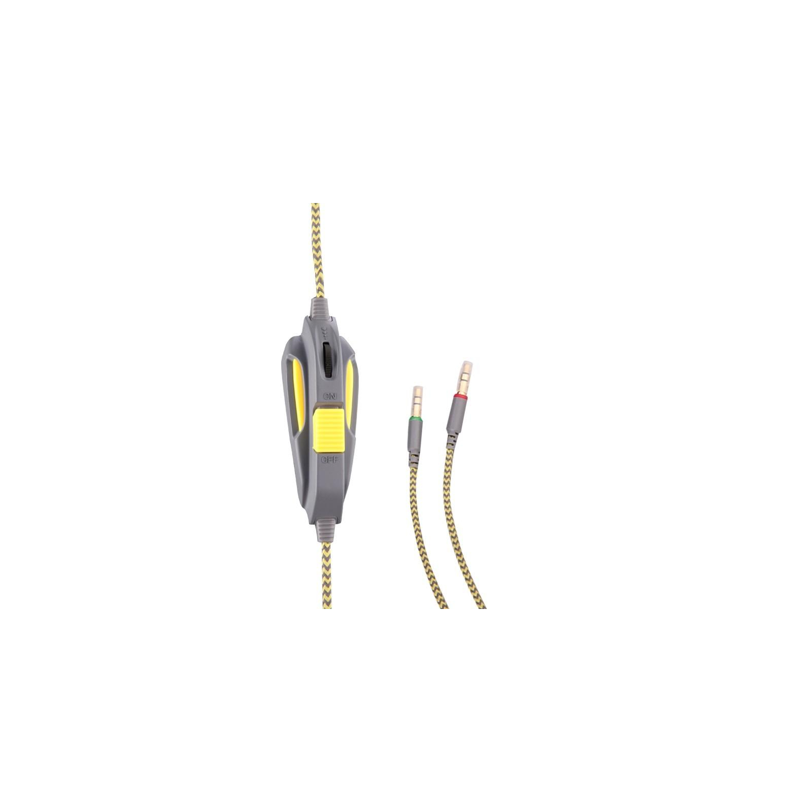 Наушники Sades Gpower Grey/Yellow (SA708-G-Y) изображение 3