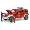 Спецтехника Bruder Джип пожарный Wrangler Unlimited Rubicon + фигурка (02528) изображение 4