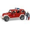 Спецтехника Bruder Джип пожарный Wrangler Unlimited Rubicon + фигурка (02528)