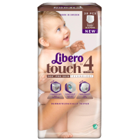 Подгузники Libero Touch 4 (7-11 кг) 38 шт (7322540770216) изображение 2
