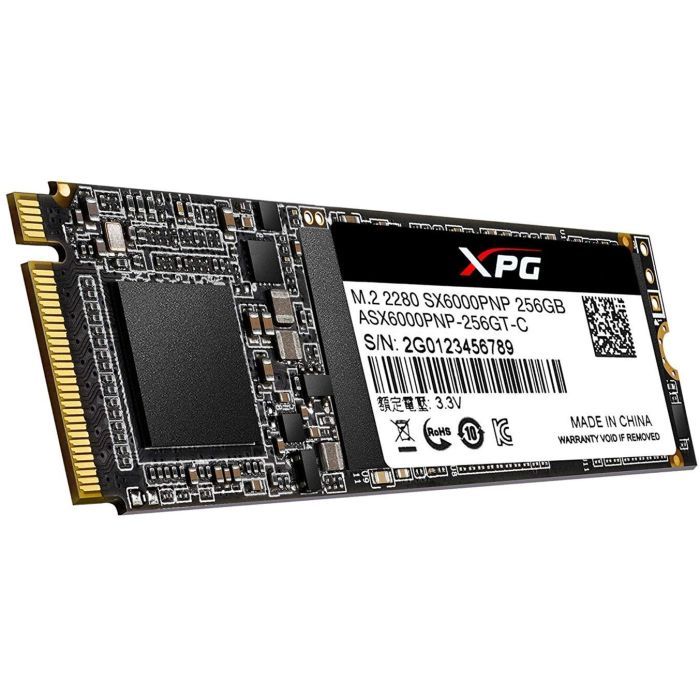 Накопитель SSD M.2 2280 256GB ADATA (ASX6000PNP-256GT-C) изображение 2