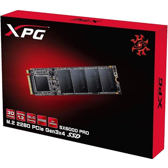 Накопитель SSD M.2 2280 256GB ADATA (ASX6000PNP-256GT-C) изображение 4
