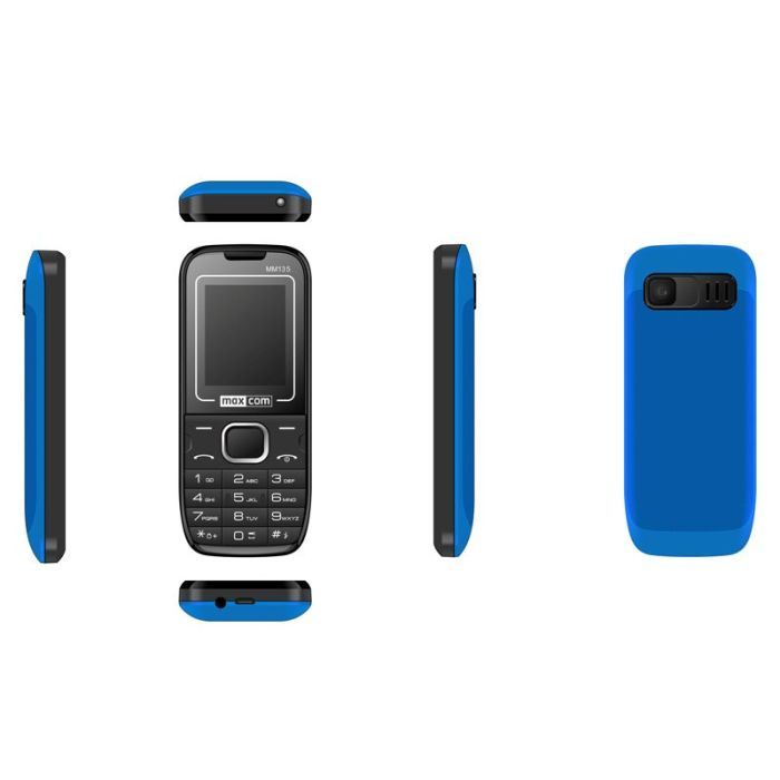 Мобільний телефон Maxcom MM135 Black-Blue зображення 6