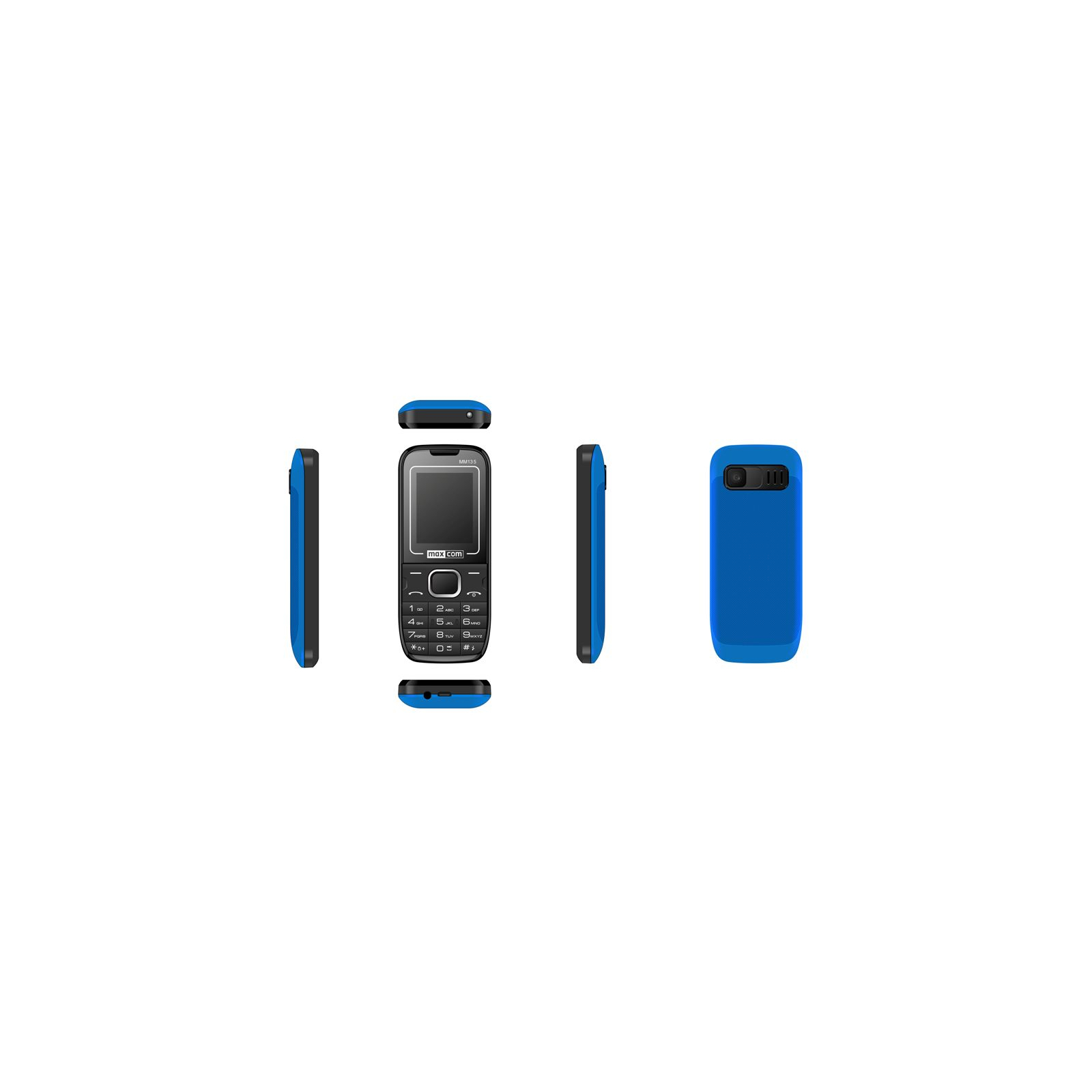 Мобильный телефон Maxcom MM135 Black-Blue изображение 6