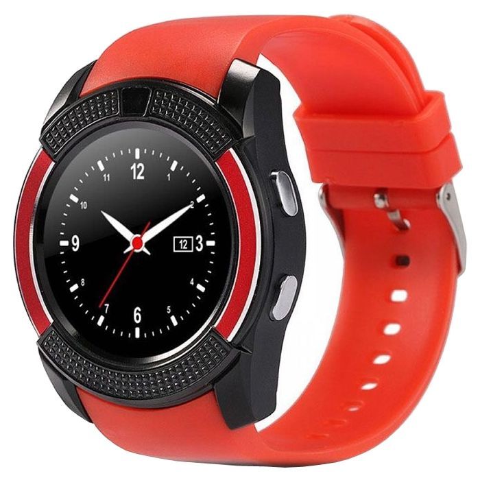 Смарт-годинник UWatch V8 Red (F_52784)
