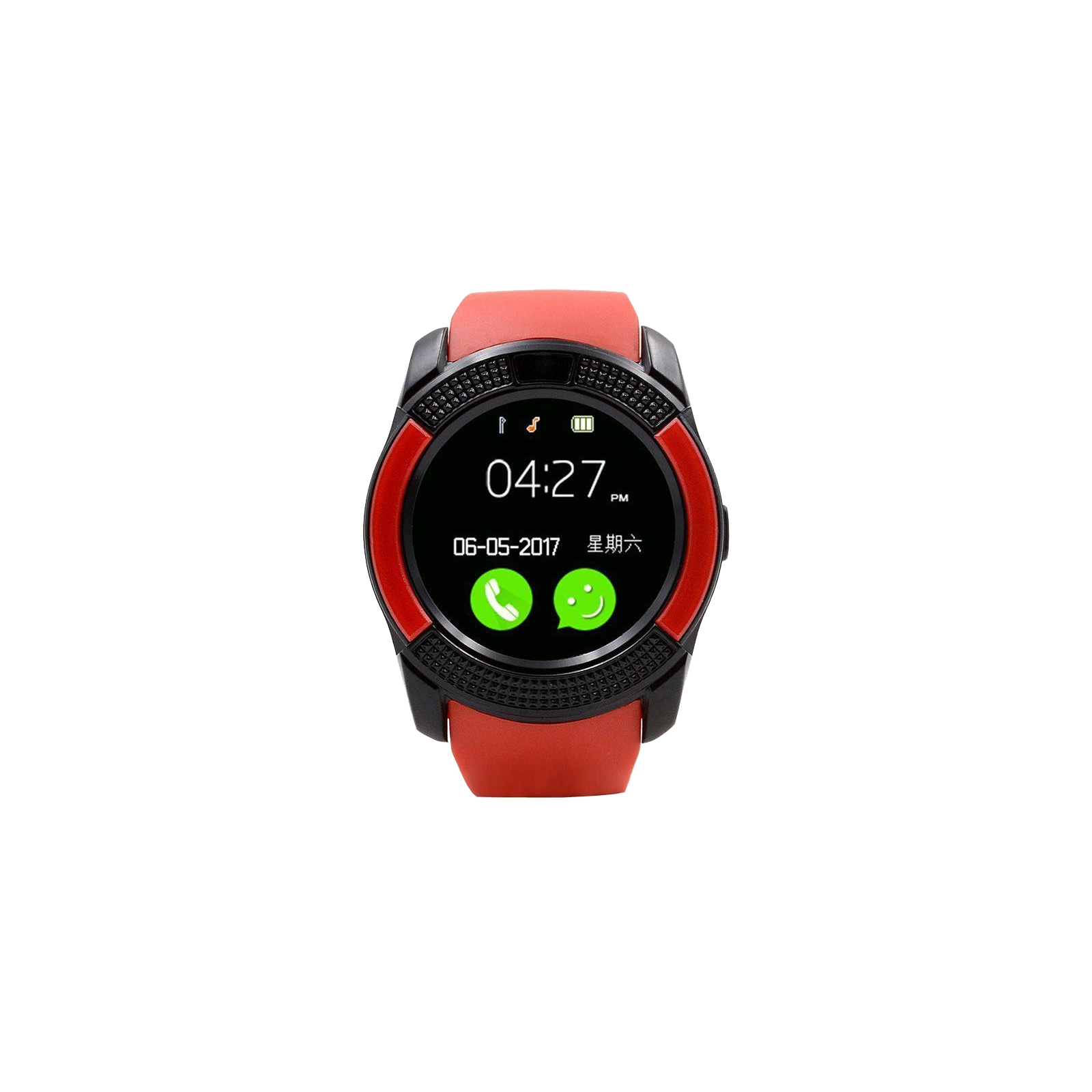 Смарт-годинник UWatch V8 Red (F_52784) зображення 2
