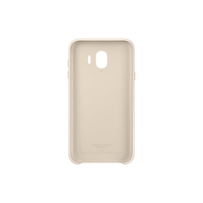 Чехол для мобильного телефона Samsung Galaxy J4 (J400) Dual Layer Cover Gold (EF-PJ400CFEGRU) изображение 2