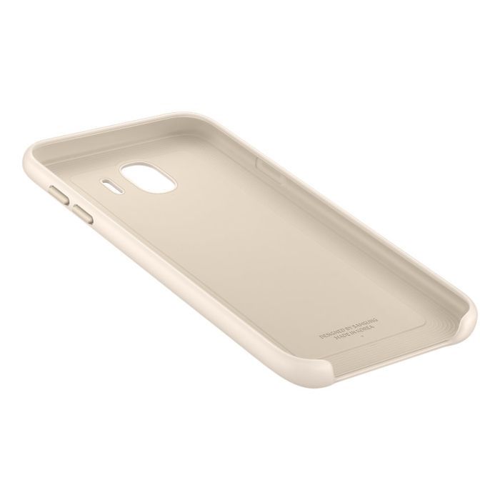 Чехол для мобильного телефона Samsung Galaxy J4 (J400) Dual Layer Cover Gold (EF-PJ400CFEGRU) изображение 5