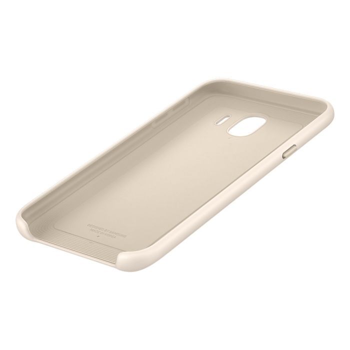 Чехол для мобильного телефона Samsung Galaxy J4 (J400) Dual Layer Cover Gold (EF-PJ400CFEGRU) изображение 6