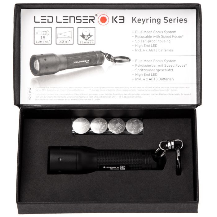 Ліхтар LedLenser K3, брелок, 15 (8313) зображення 4