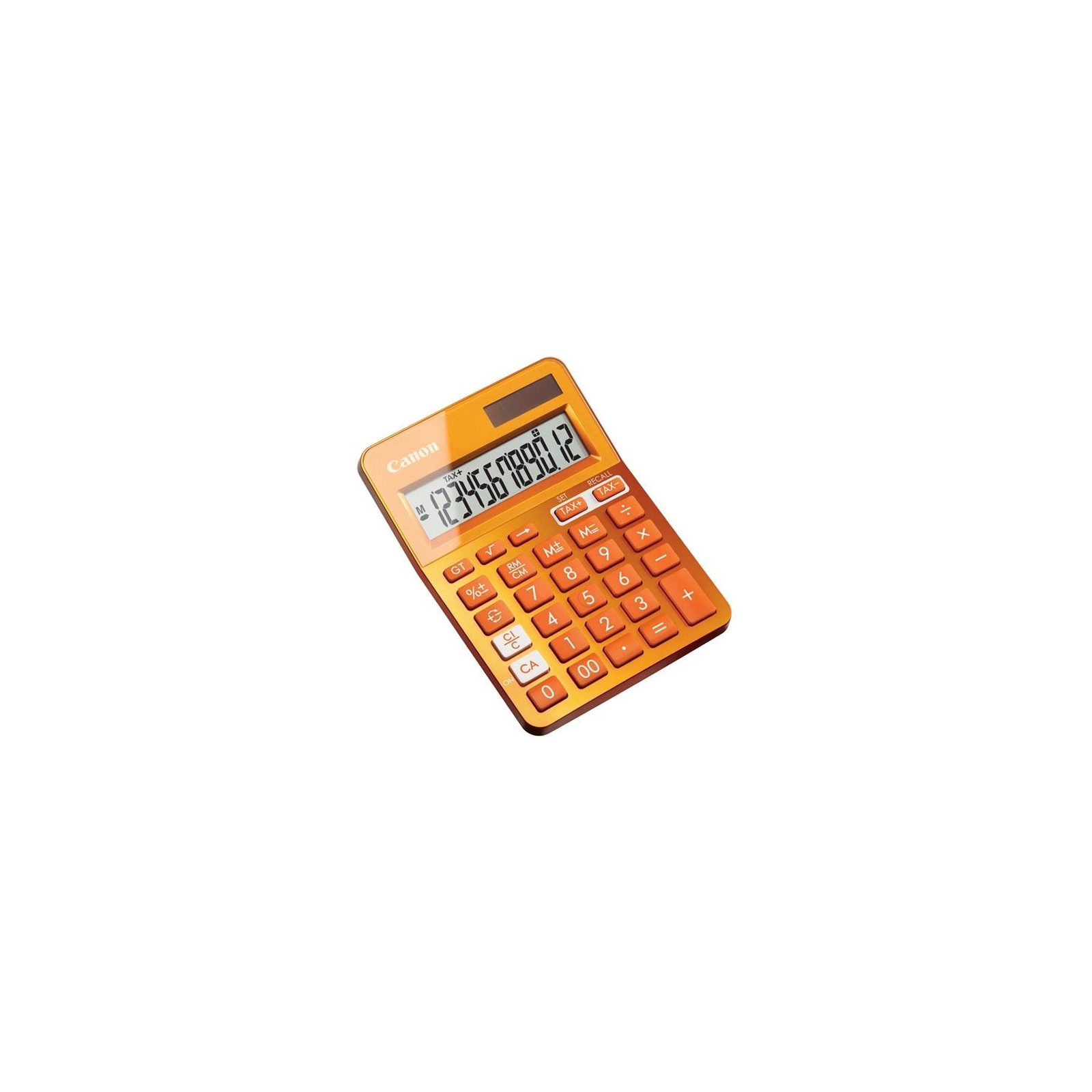 Калькулятор Canon LS-123K Orange (9490B004) изображение 2