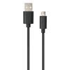 Дата кабель USB 2.0 AM to Micro 5P 1.8m Spring black Vinga (VCPDCMS1.8BK) изображение 3