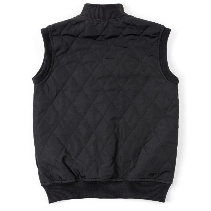 Жилет дитячий Breeze стеганий на блискавці (13019-110B-black) зображення 2