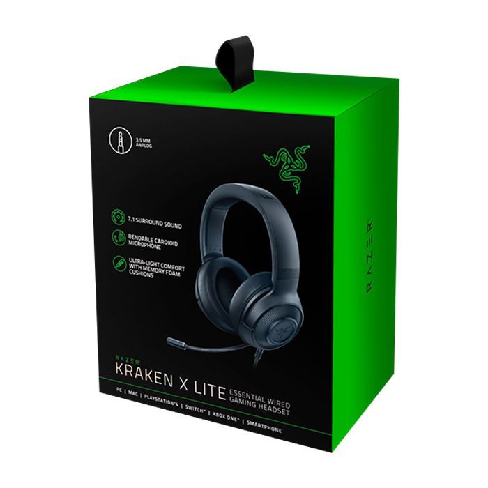 Наушники Razer Kraken X Lite (RZ04-02950100-R381/R3M1) изображение 6