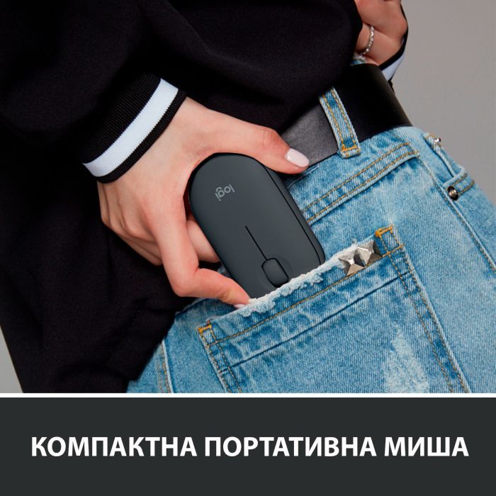 Мышка Logitech M350 Wireless Graphite (910-005718) изображение 2