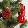 Ялинкова іграшка ColorWay Merry Christmas mix 24 шт (6 см) RED (CW-MCB624RED) зображення 3
