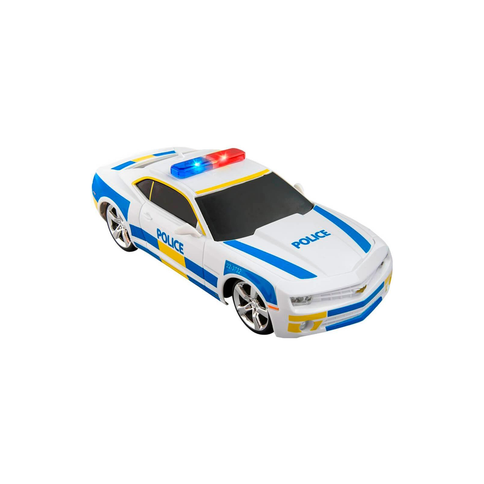Машина Maisto Chevrolet Camaro SS RS (Police) білий. Світло і звук (1:24) (81236 white) зображення 2