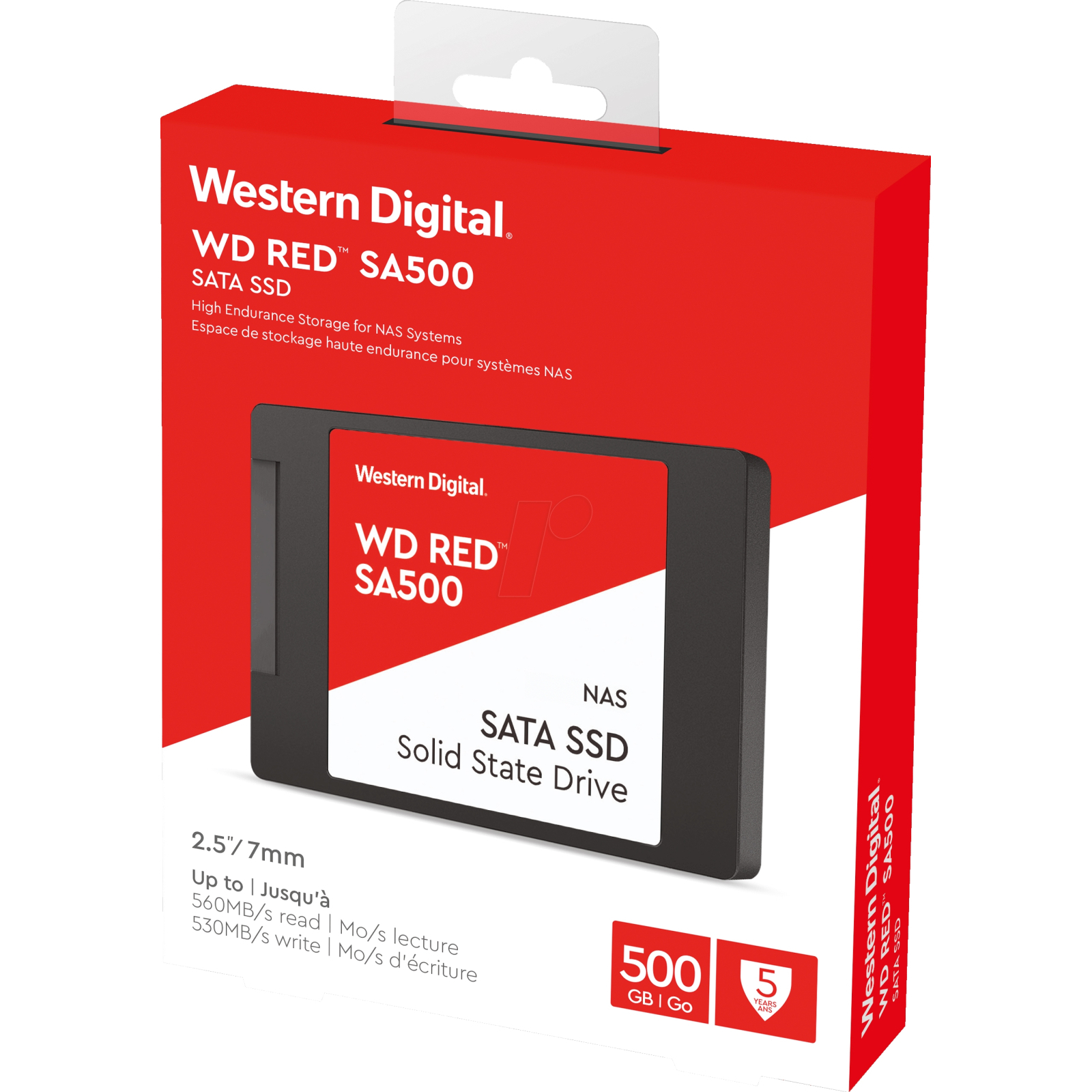 Накопитель SSD 2.5" 500GB WD (WDS500G1R0A) изображение 4