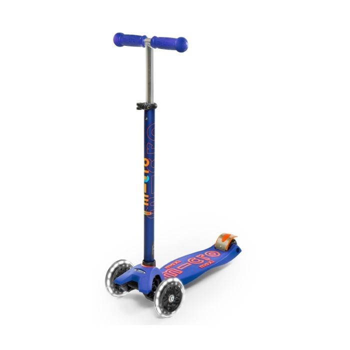 Самокат Micro Maxi Deluxe Blue LED (MMD067) зображення 3