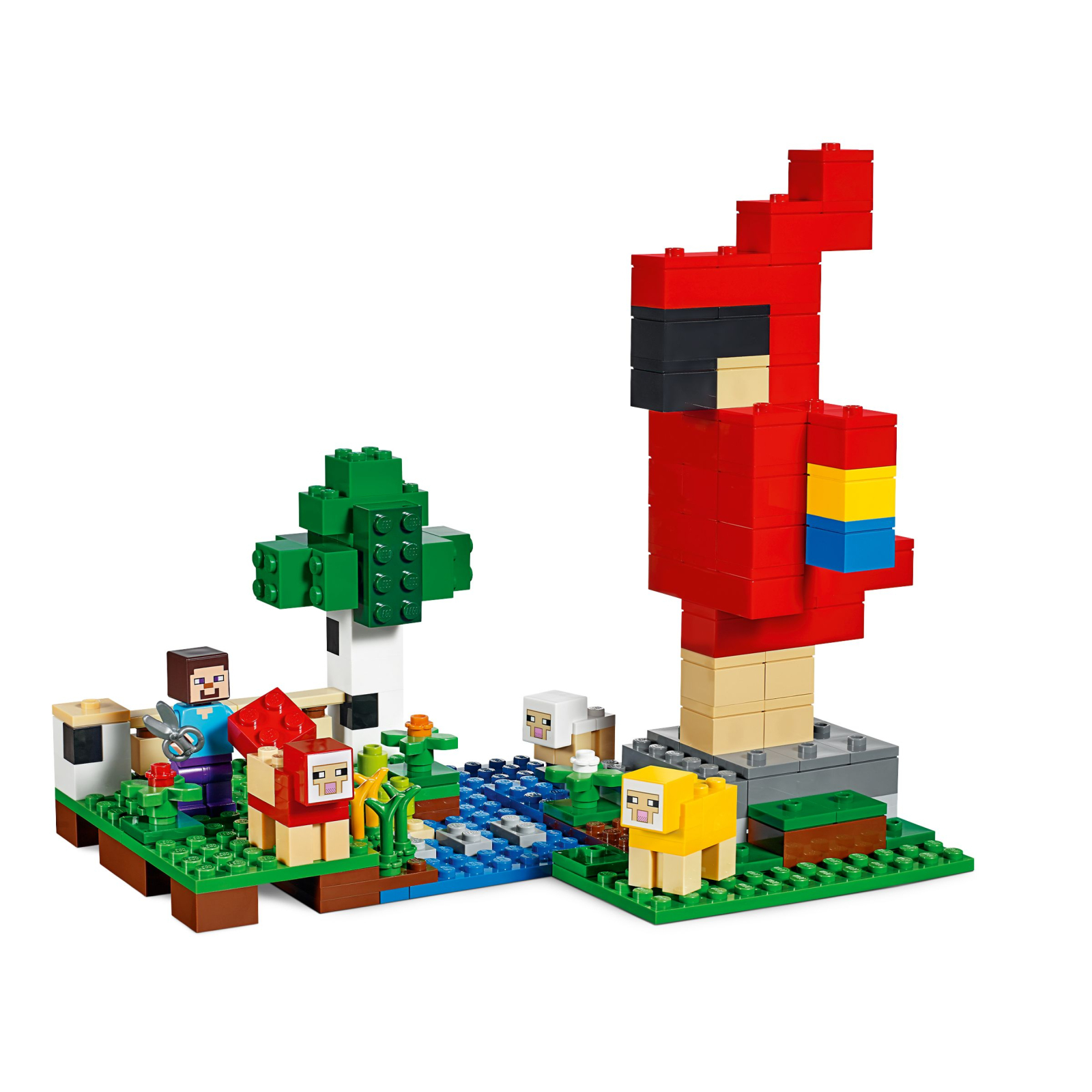 Конструктор LEGO MINECRAFT Шерстяная ферма 260 деталей (21153) изображение 4