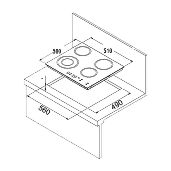 Варочная поверхность Liberty PI 6044 B (507) (PI6044B(507)) изображение 2