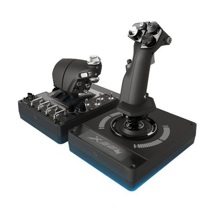 Джойстик Logitech X-56 Rhino Saitek Pro Flight (945-000059)