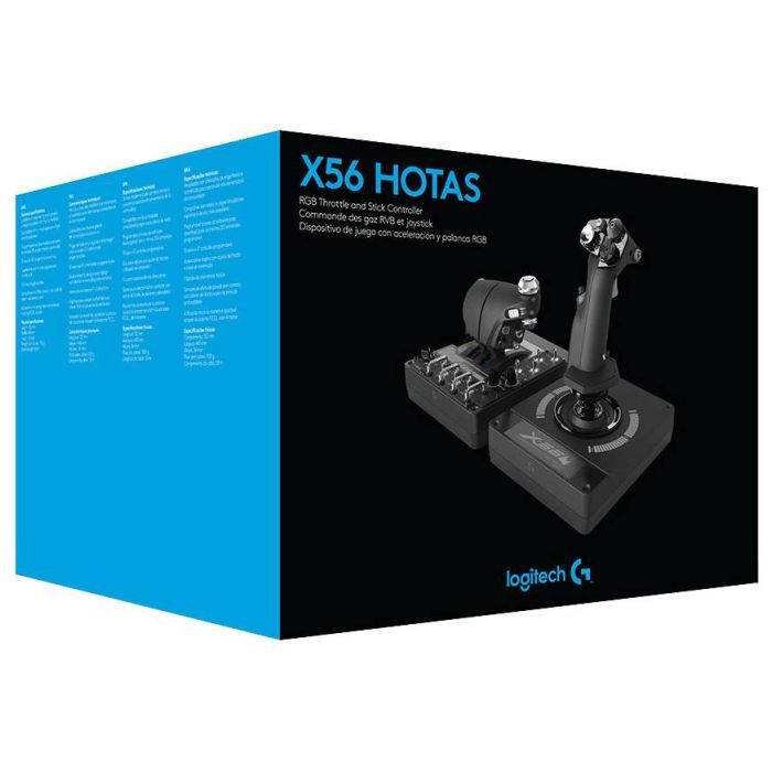 Джойстик Logitech X-56 Rhino Saitek Pro Flight (945-000059) изображение 7