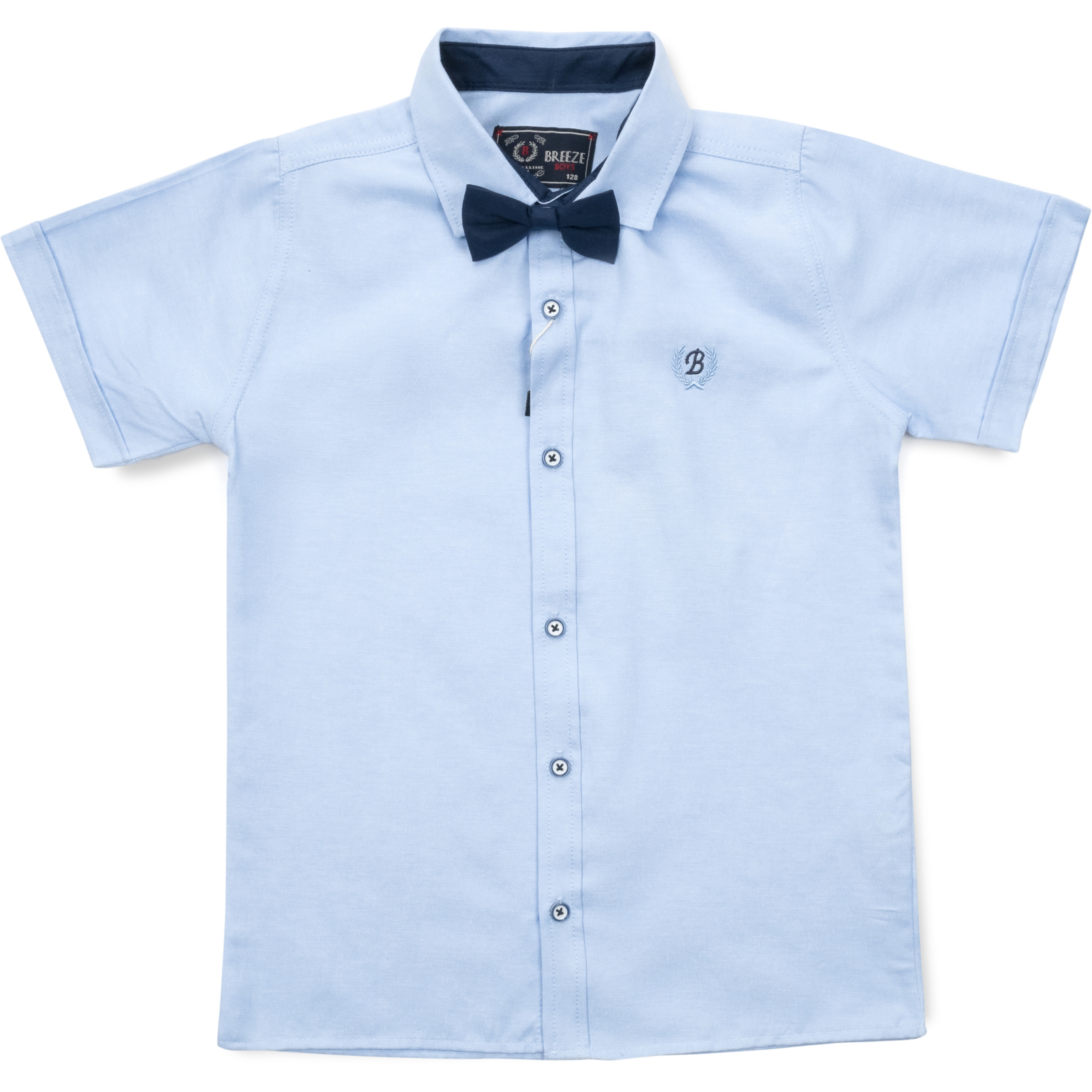 Рубашка Breeze с бабочкой (G-314-128B-blue)