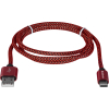 Дата кабель USB 2.0 AM to Type-C 1.0m USB09-03T PRO red Defender (87813) изображение 2