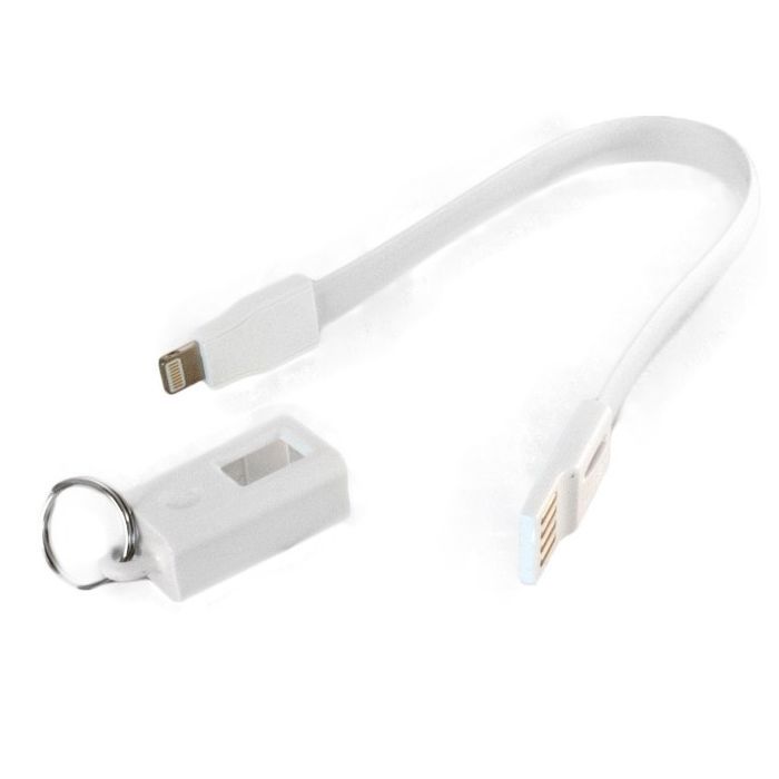 Дата кабель USB 2.0 AM to Lightning 0.18m white Extradigital (KBU1789) зображення 2