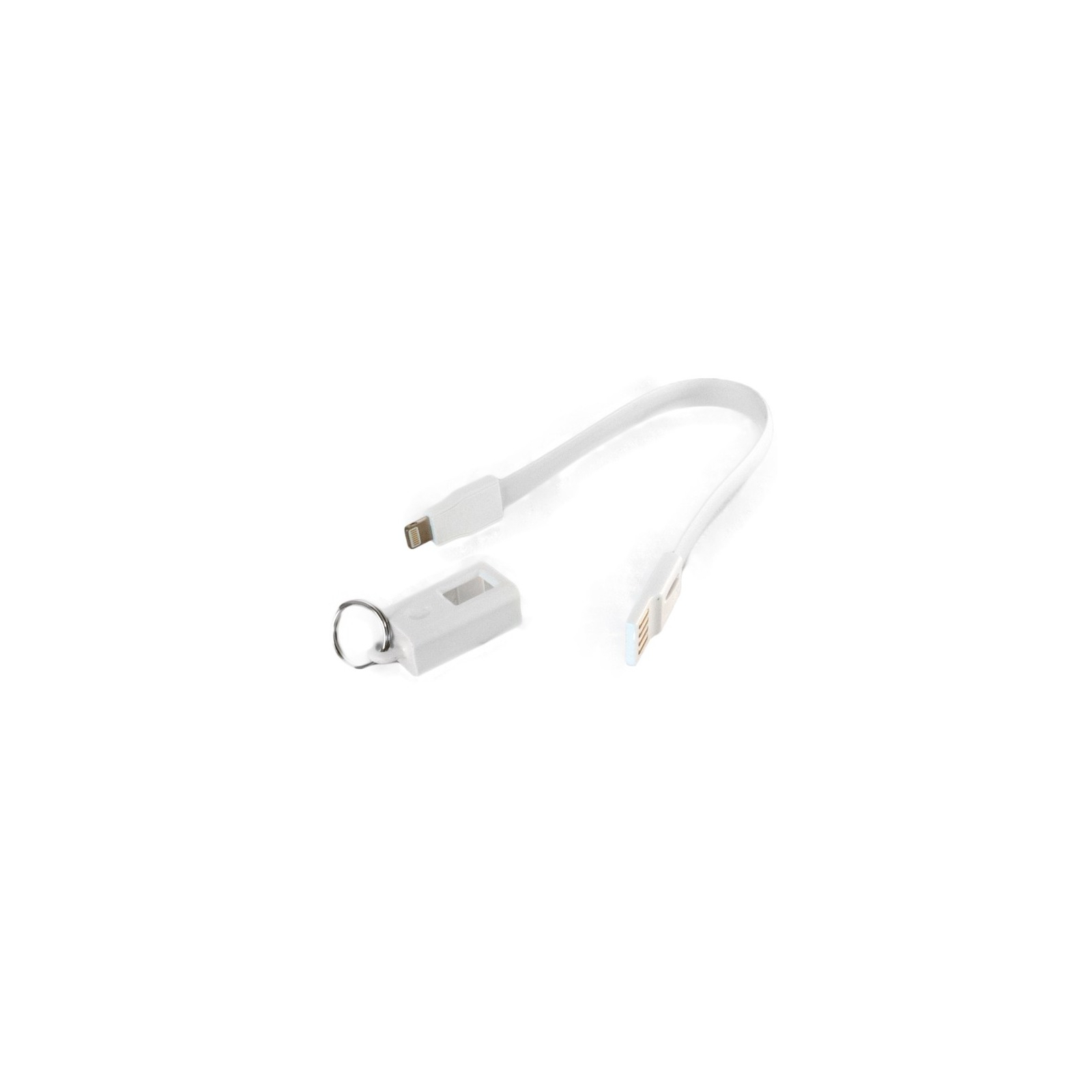 Дата кабель USB 2.0 AM to Lightning 0.18m white Extradigital (KBU1789) зображення 2