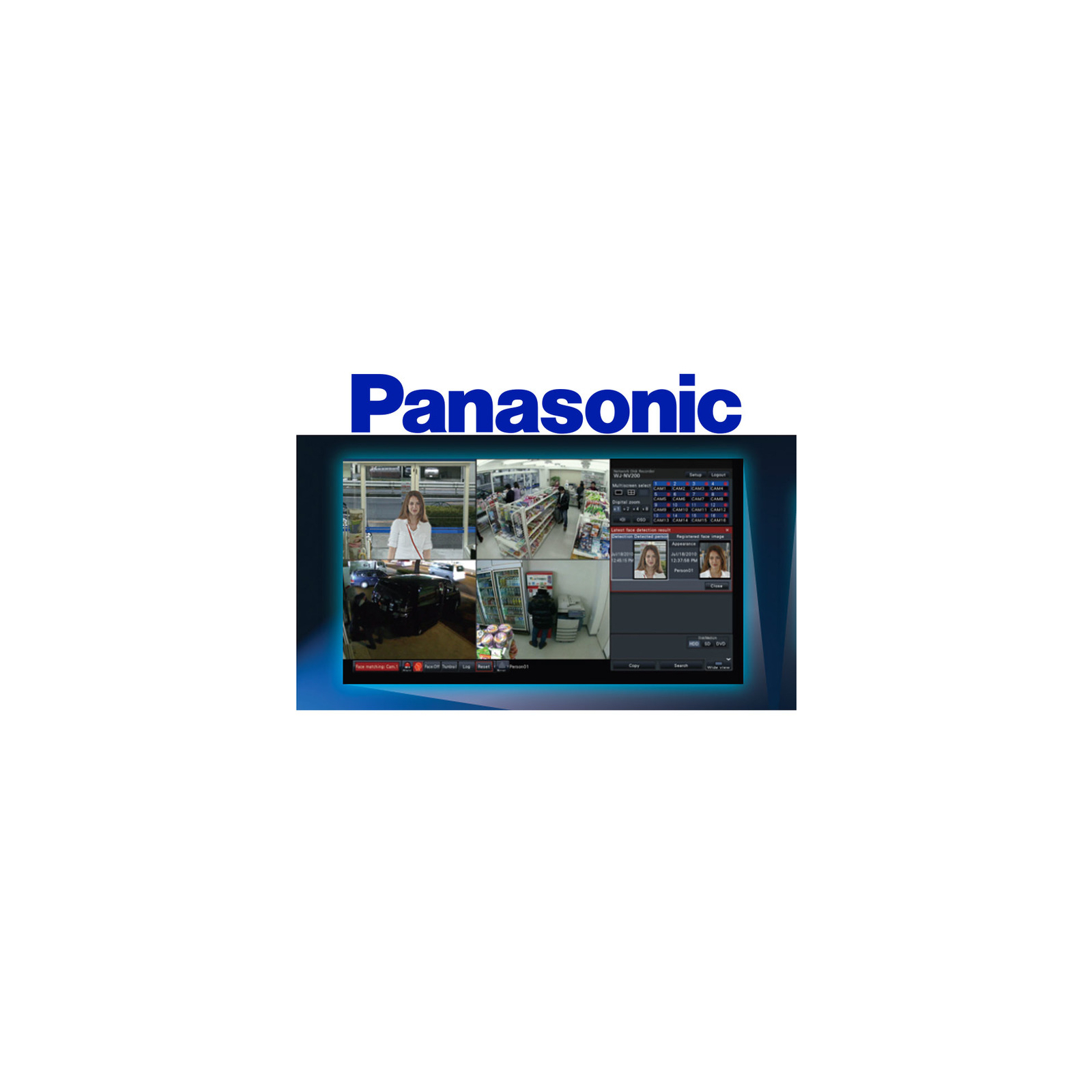 ПЗ для мультимедіа Panasonic Програмне забезпечення інтелектуальних функцій відеокамер (WV-SAE200W)