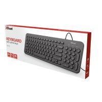 Клавиатура Trust Muto Silent USB Black (23408) изображение 5