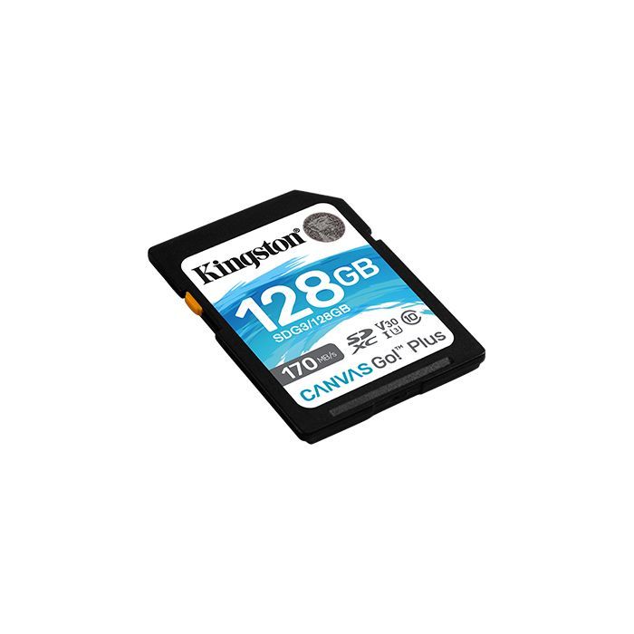 Карта памяти Kingston 128GB SDXC class 10 UHS-I U3 Canvas Go Plus (SDG3/128GB) изображение 2