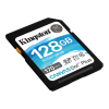 Карта памяти Kingston 128GB SDXC class 10 UHS-I U3 Canvas Go Plus (SDG3/128GB) изображение 2