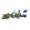 Игровой набор Dickie Toys Управление полиции с 4 машинами и вертолетом (3719011)